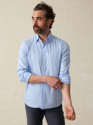 The Movement Shirt - Sky Shore Plaid