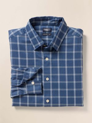 Movement Monterey Shirt - Midnight Cloud Plaid