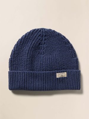 Heirloom Cotton Beanie - Navy