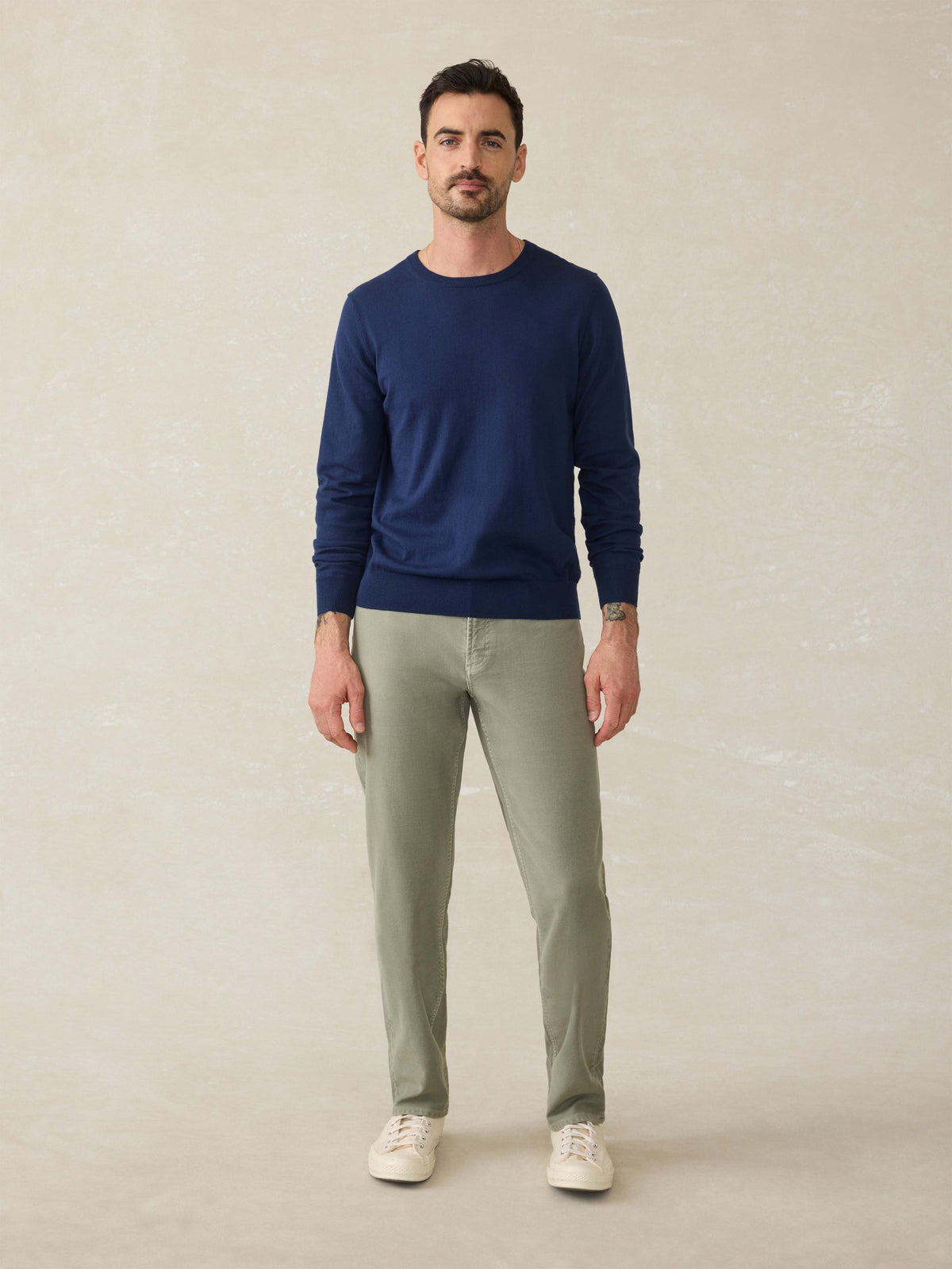 FAH3457_SP25_MENS_MBF2437-FOL_STRETCHTERRY5POCKET_FadedOlive_OM_FULL_BODY_1.jpg