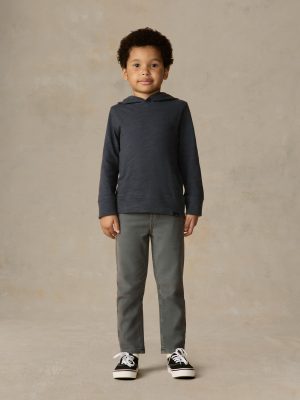 Little Kids Sunwashed Organic Hoodie - Blue Nights