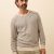 Oat Navy Stripe