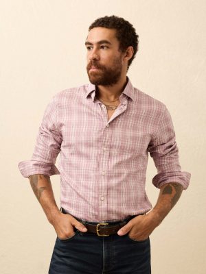 The Movement Shirt - Plum Cloud Plaid