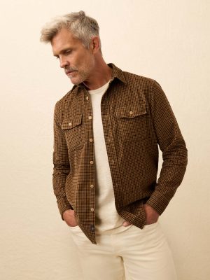 Corduroy Workshirt - Foxhound Trail Check