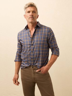 Soft Twill Movement Shirt - Walnut Dusk Plaid