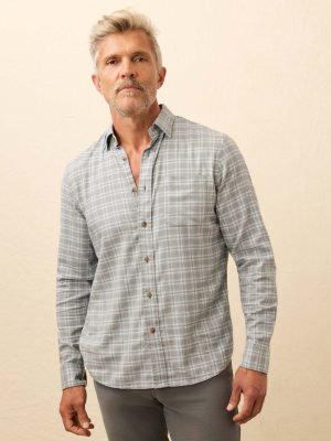Movement Brushed Shirt - Ice Island Plaid