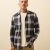 Navy Cloud Plaid