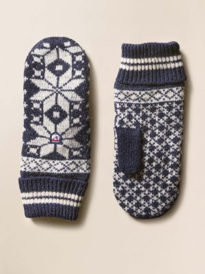 Hestra Isvik Mitt - Navy Off White