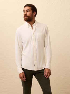 Coastline Knit Shirt - White Wall