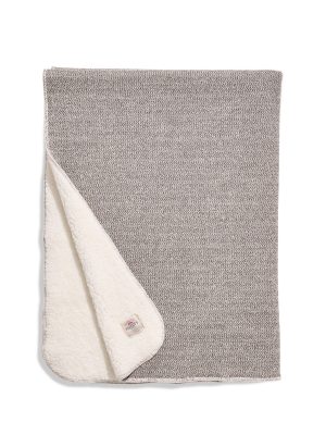 Whitewater High Pile Fleece Blanket - Latte