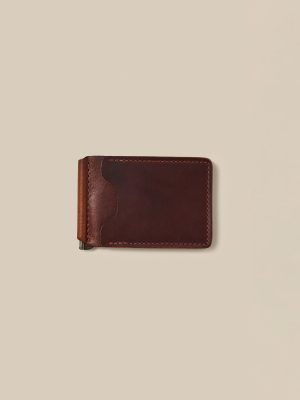 Money Clip - Brown