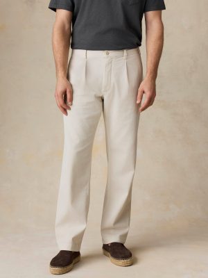 Beach Chino Pant - Shell Stone