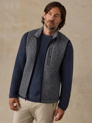 Epic Quilted Fleece Vest - Graphite Cloud Heather