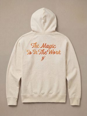 Jalen Brunson High Standard Fleece Hoodie - Antique Ivory Heather