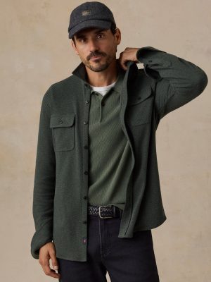Legend Sweater Shirt - Fall Evergreen Twill