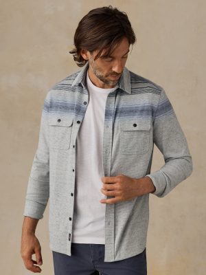 Legend Sweater Shirt - River Stone Ombre