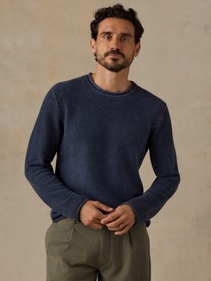 Sunwashed Dockside Sweater - Abyss Navy