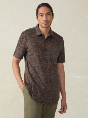 Short-Sleeve Hermosa Shirt - Citrus Blossom