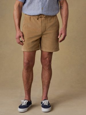 Essential Corduroy Short - Dark Sand