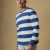 Indigo Marine Stripe