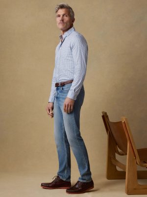The Movement Shirt - Light Blue Gingham