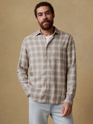 Palmetto Shirt - Shore Sage Plaid