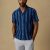 Northern Blue Indigo Stripe