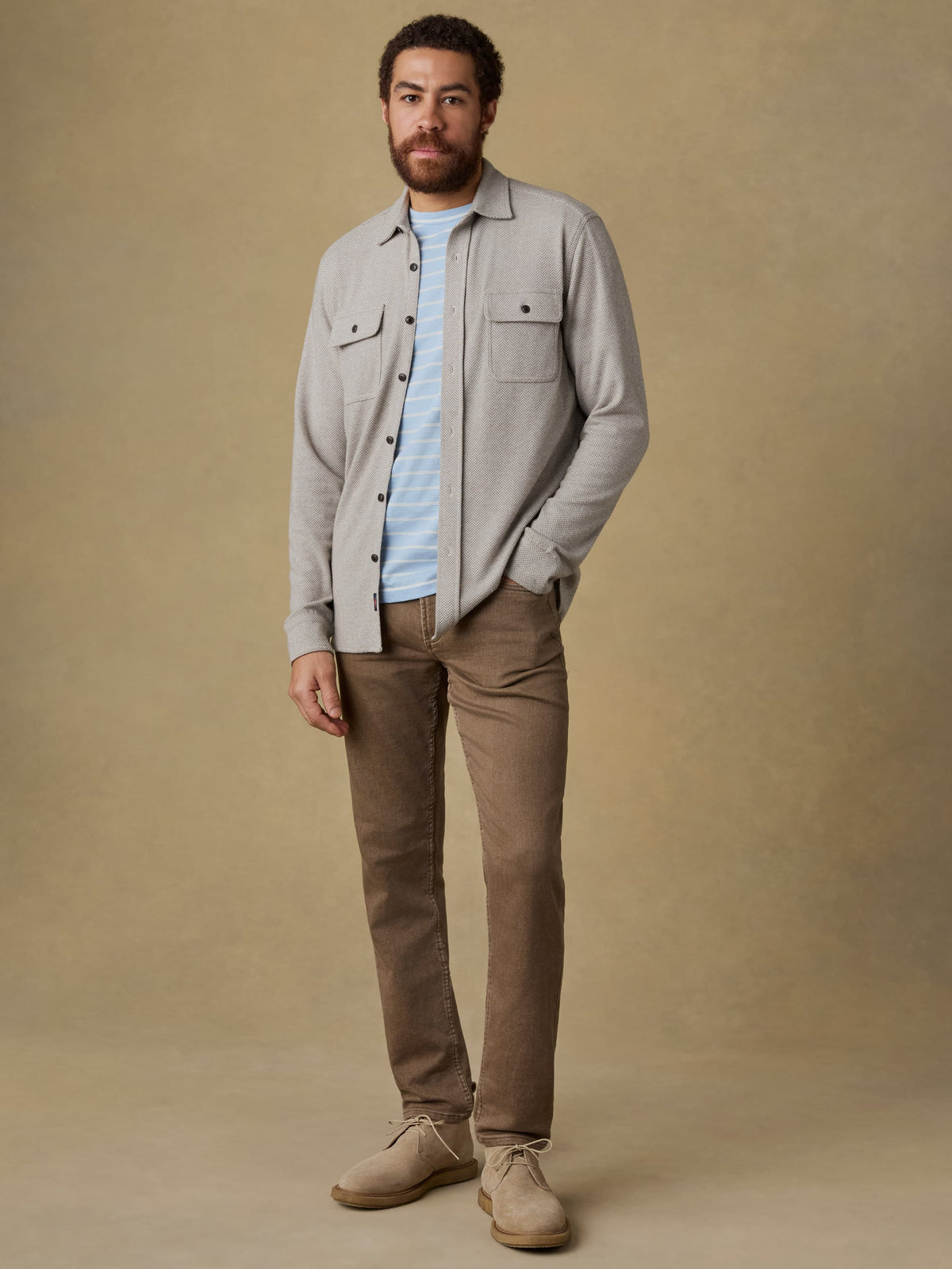 SP26-Faherty-Mens-MXC0002-KCH-LegendSweaterShirt-KhakiCreamHerringbone_OM_2414_Web.jpg