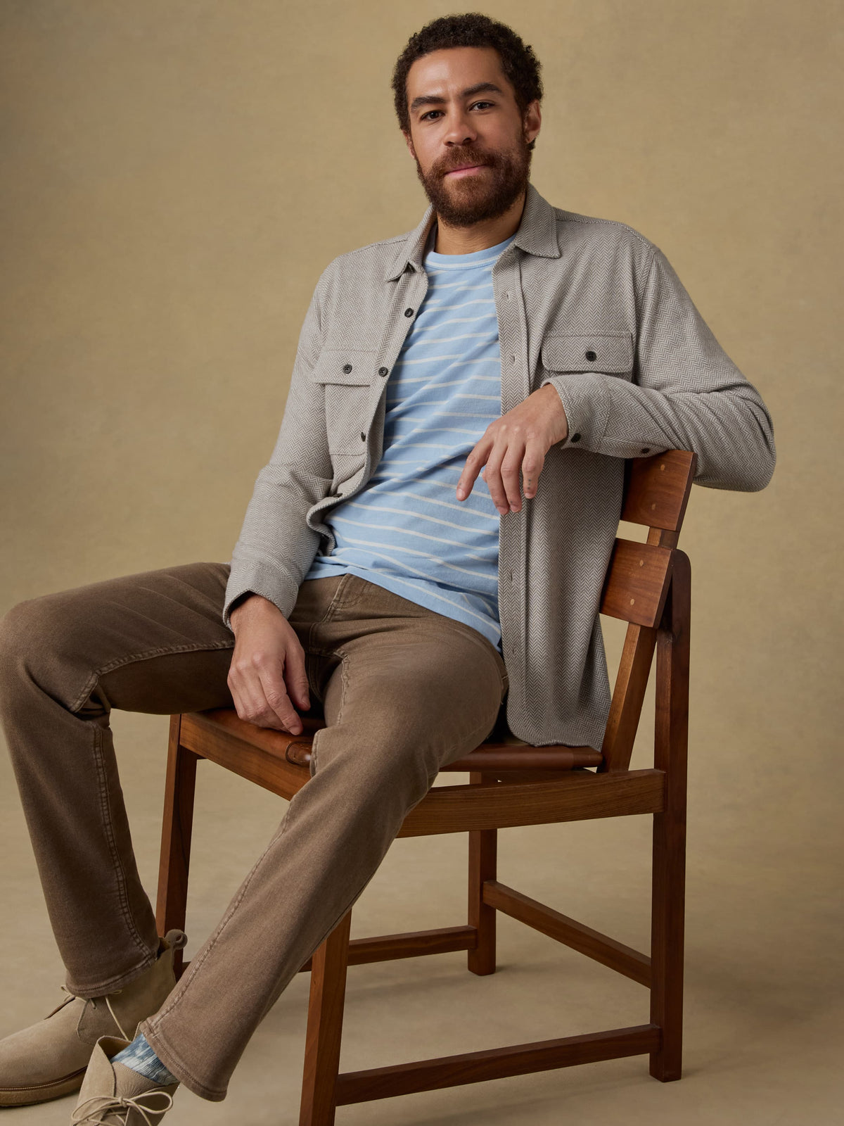 SP26-Faherty-Mens-MXC0002-KCH-LegendSweaterShirt-KhakiCreamHerringbone_OM_2420_Web.jpg