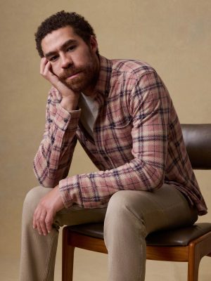 Legend Sweater Shirt (Single Pocket) - Sienna Night Plaid