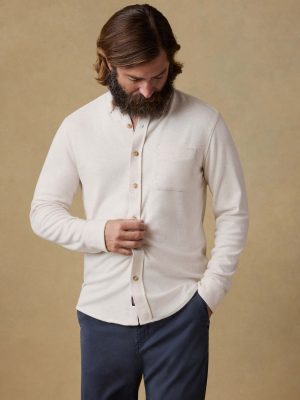 Legend Sweater Shirt (single Pocket) - Off White