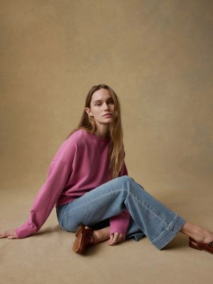 High Standard Fleece Vintage Crewneck - Ibis Rose