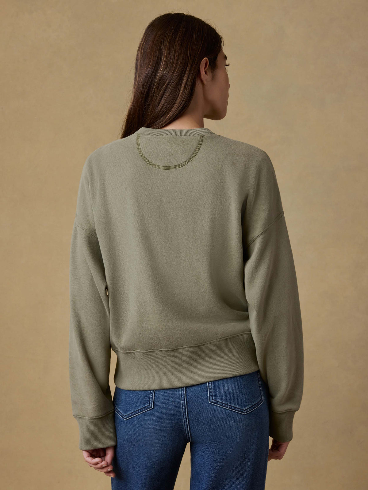 SP26-Faherty-Womens-WKF2546-ISO-HighStandardFleeceVintageCrew-IslandOlive_OM_BACK_CROP_1_Web.jpg