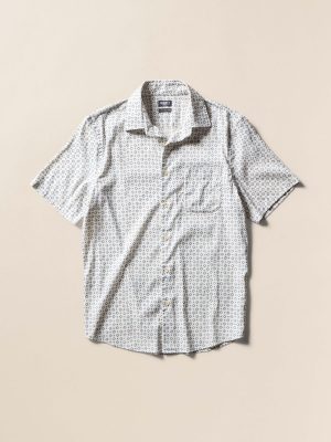 Short-Sleeve Movement Monterey Shirt - Stony Beach Diamond