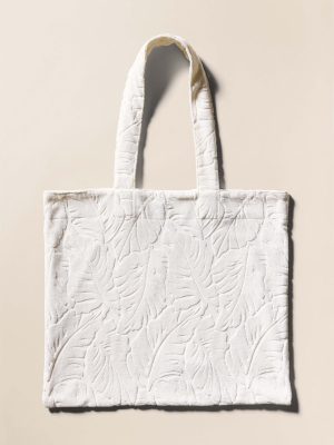 Towel Terry Tote - Ivory