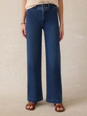 Stretch Terry Harbor Pant - Creekstone Wash