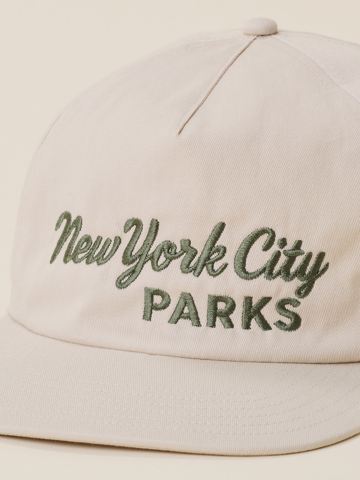 UAP2605-KHK_Faherty_x_Parks_Project_NYC_Parks_Pinch_Front_Twill_Hat_LD_DETAIL_1_Web.jpg